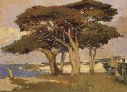 Arthur Mathews Monterey Cypress china oil painting reproduction